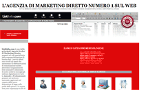 Desktop Screenshot of listitalia.com